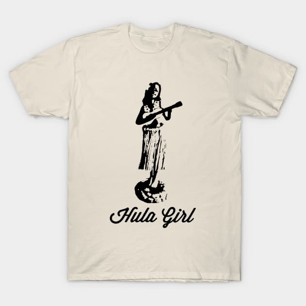 Hula Girl T-Shirt by HaleiwaNorthShoreSign